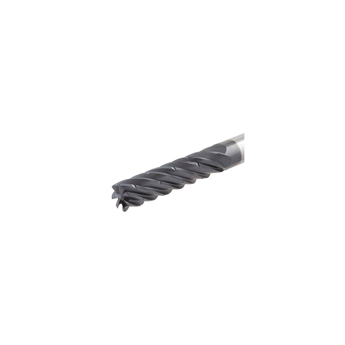 ECP-H7 10-60C10CFR1.0-130 IC902 Vollhartmetallschaftfräser mit 7 Schneiden, unterschiedlichen Spiralwinkeln, ungleicher Teilung und Spanteiler