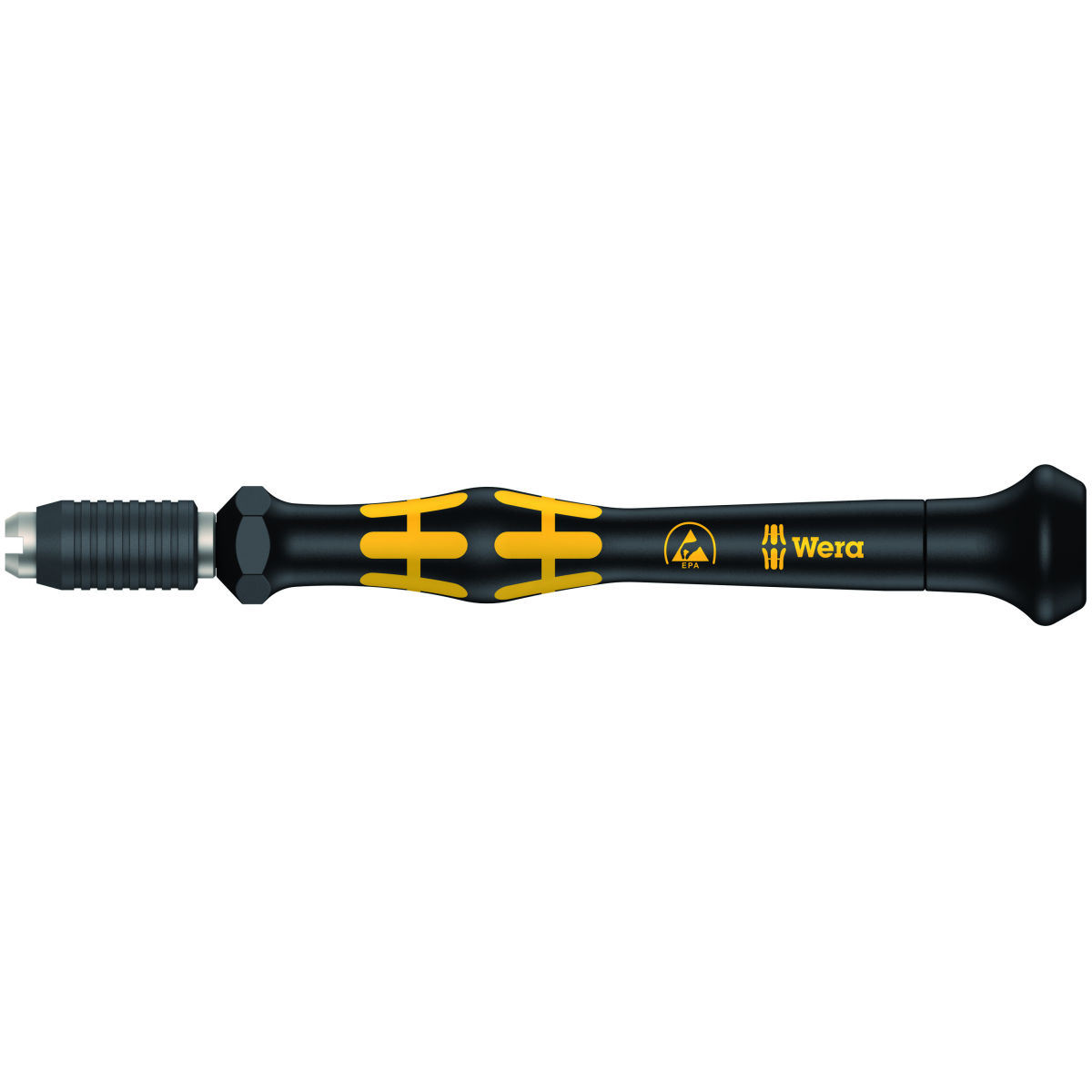 Schraubendreherhalter mit Schnellwechselfutter für 4 mm Halfmoon-/ HIOS-Bits, ESD