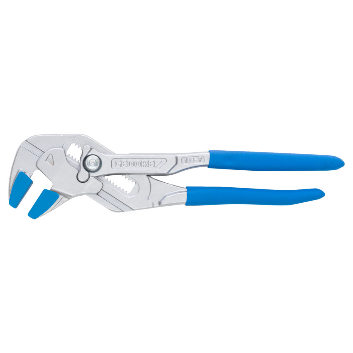 Zangenschlüssel-Set 7″ TC m. getauchtem Griff u. 4 Schonbacken