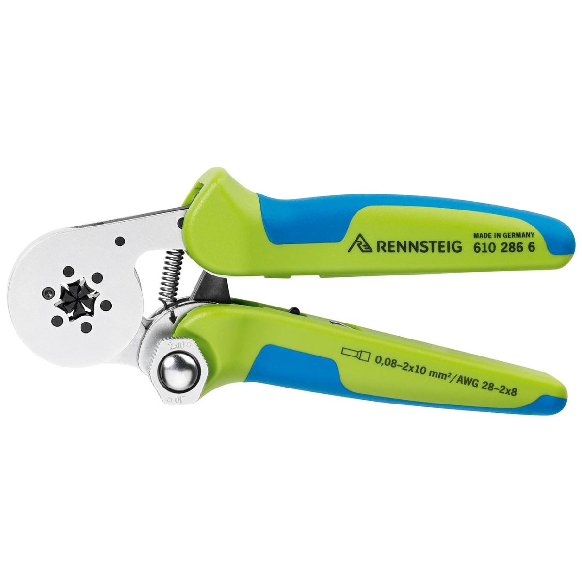 Crimpzange für Aderendhülsen, für Leiterquerschnitt: 16mm 2