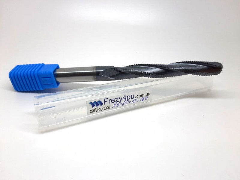 Фреза стружколом R6 D12 L160/80-3Т