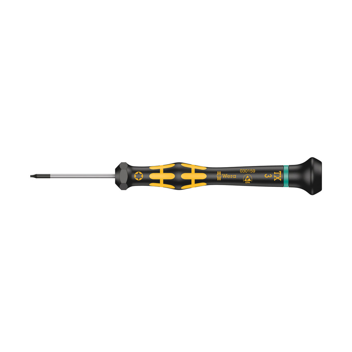 1567 TORX® ESD Kraftform Micro Schraubendreher, TX 3 x 40 mm
