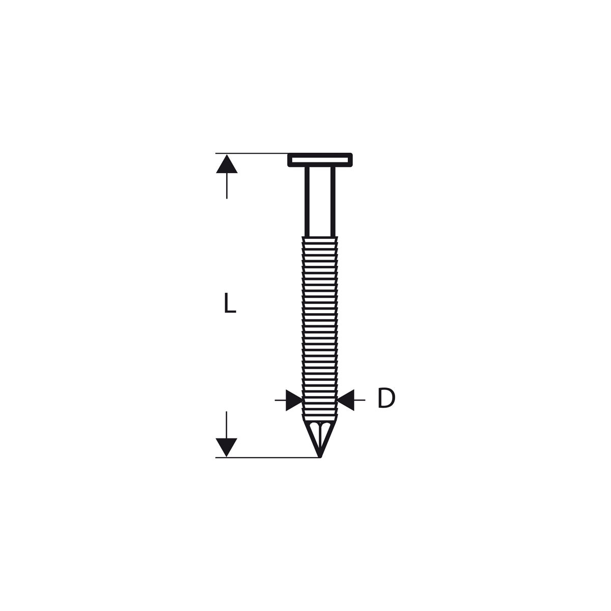 Rundkopf-Streifennagel SN21RK 90RHG 3,1 mm, 90mm, feuerverzinkt., gerillt, 2500 St.