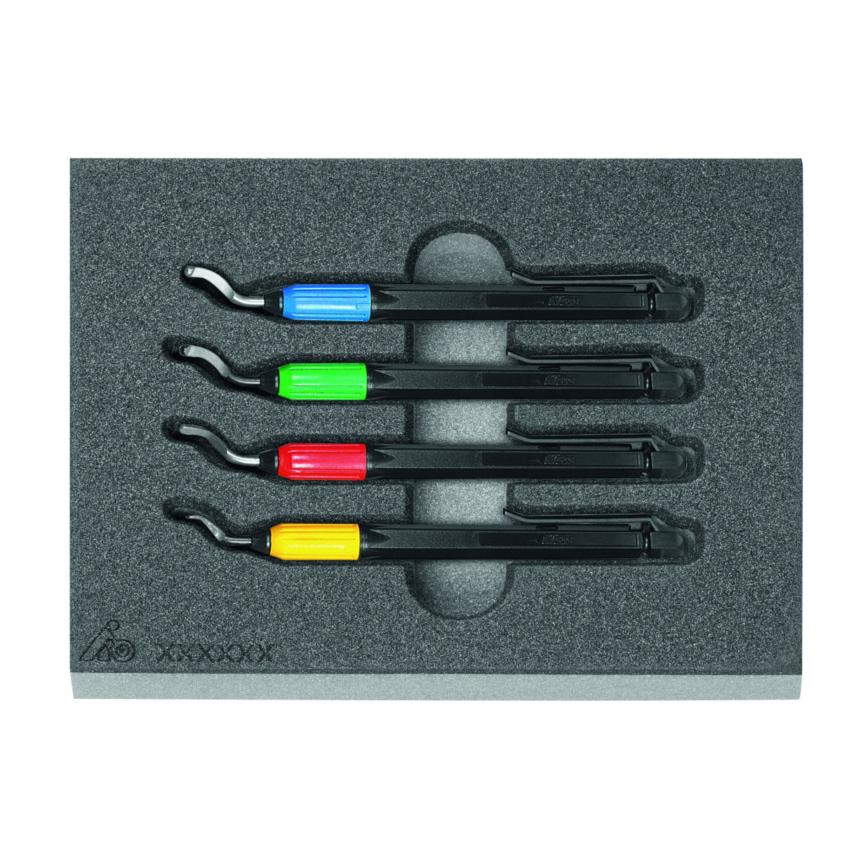 Entgrater-Set, Anzahl der Werkzeuge: 4