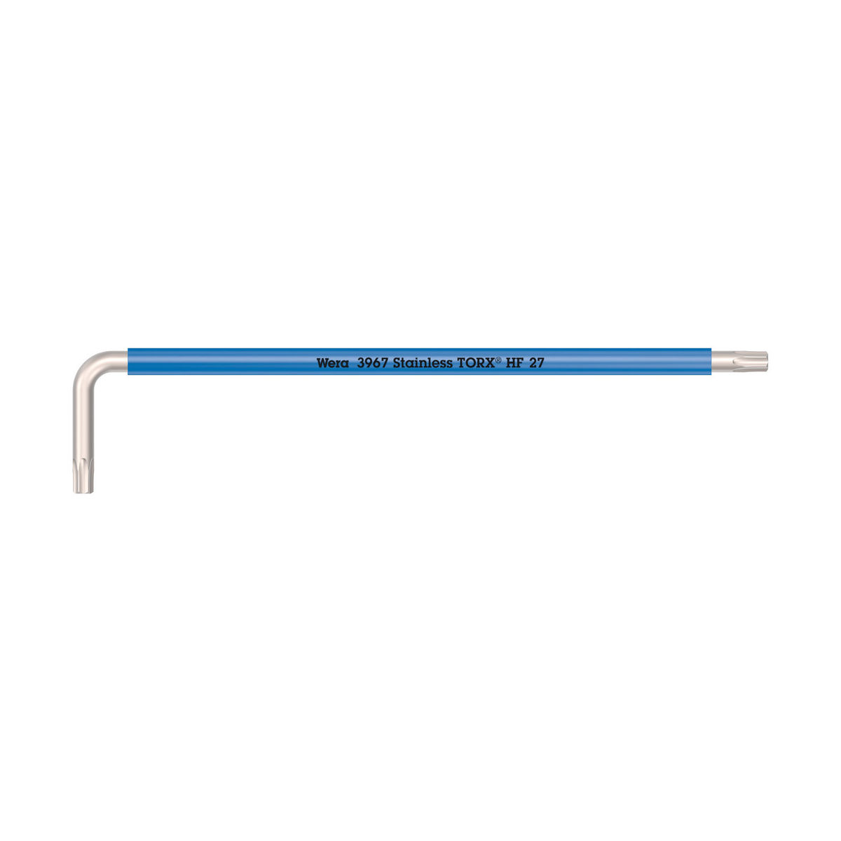 3967 SXL HF TORX® Winkelschlüssel Multicolour mit Haltefunktion, lang, Edelstahl, TX 27 x 172 mm