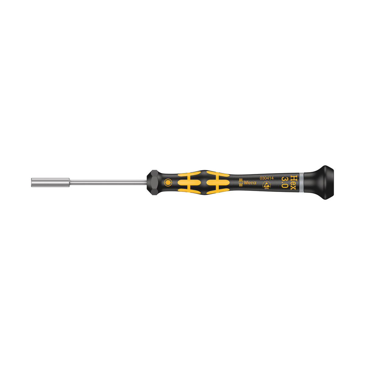 1569 ESD Kraftform Micro Steckschlüssel, 3 x 60 mm