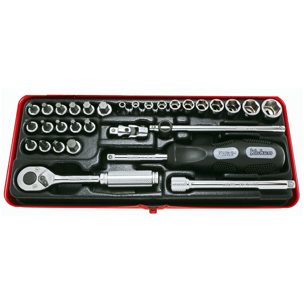 1/4″ Steckschlüsselsatz (Zoll)