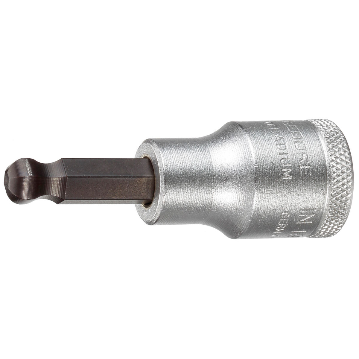 Schraubendrehereinsatz 1/2″ Kugelkopf Innen-6-kant 6 mm