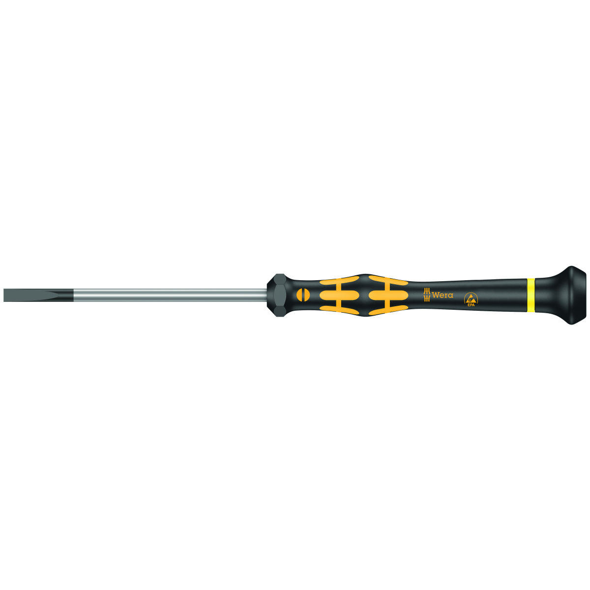 Elektronik-Schraubendreher für Schlitz Kraftform-Micro, ESD, Schneidenbreite b: 1,2mm