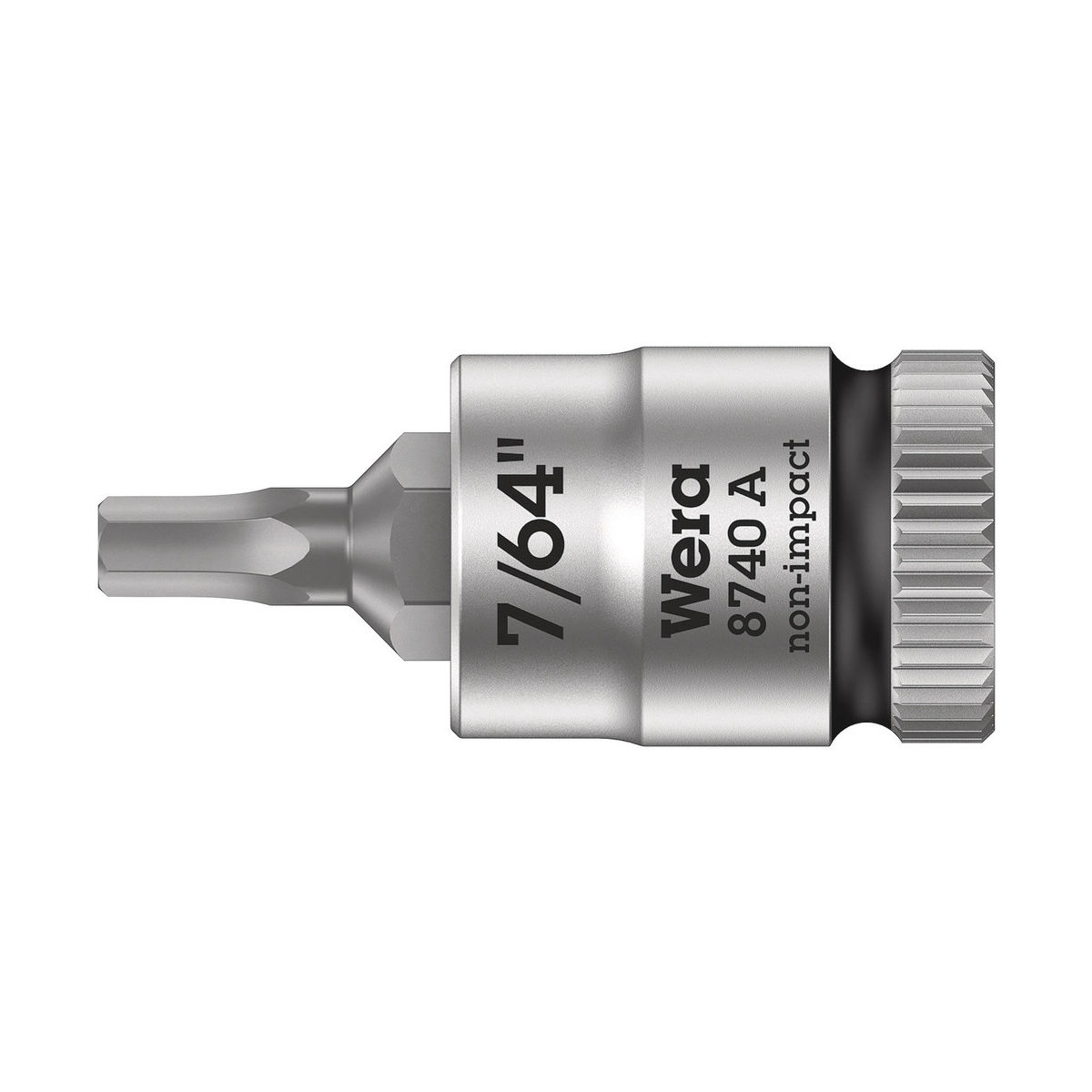 8740 A Zyklop Bitnuss mit 1/4″-Antrieb, für Innensechskantschrauben, 7/64″ x 28 mm