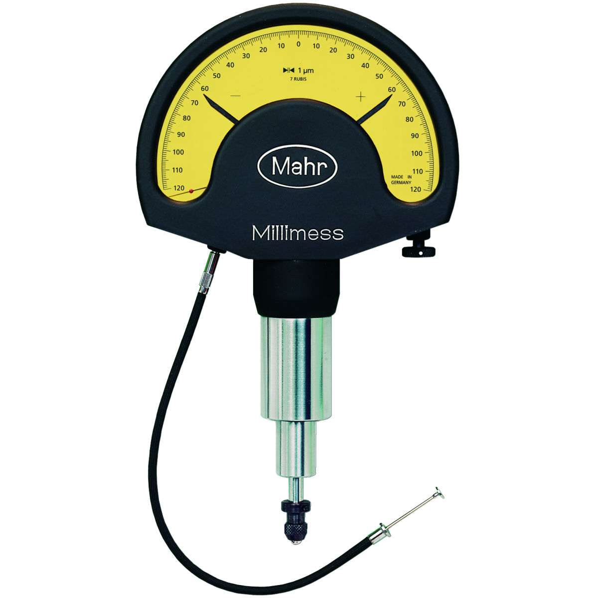Feinzeiger Groß-Millimess, ± Messbereich / Ablesung: 120/1µm