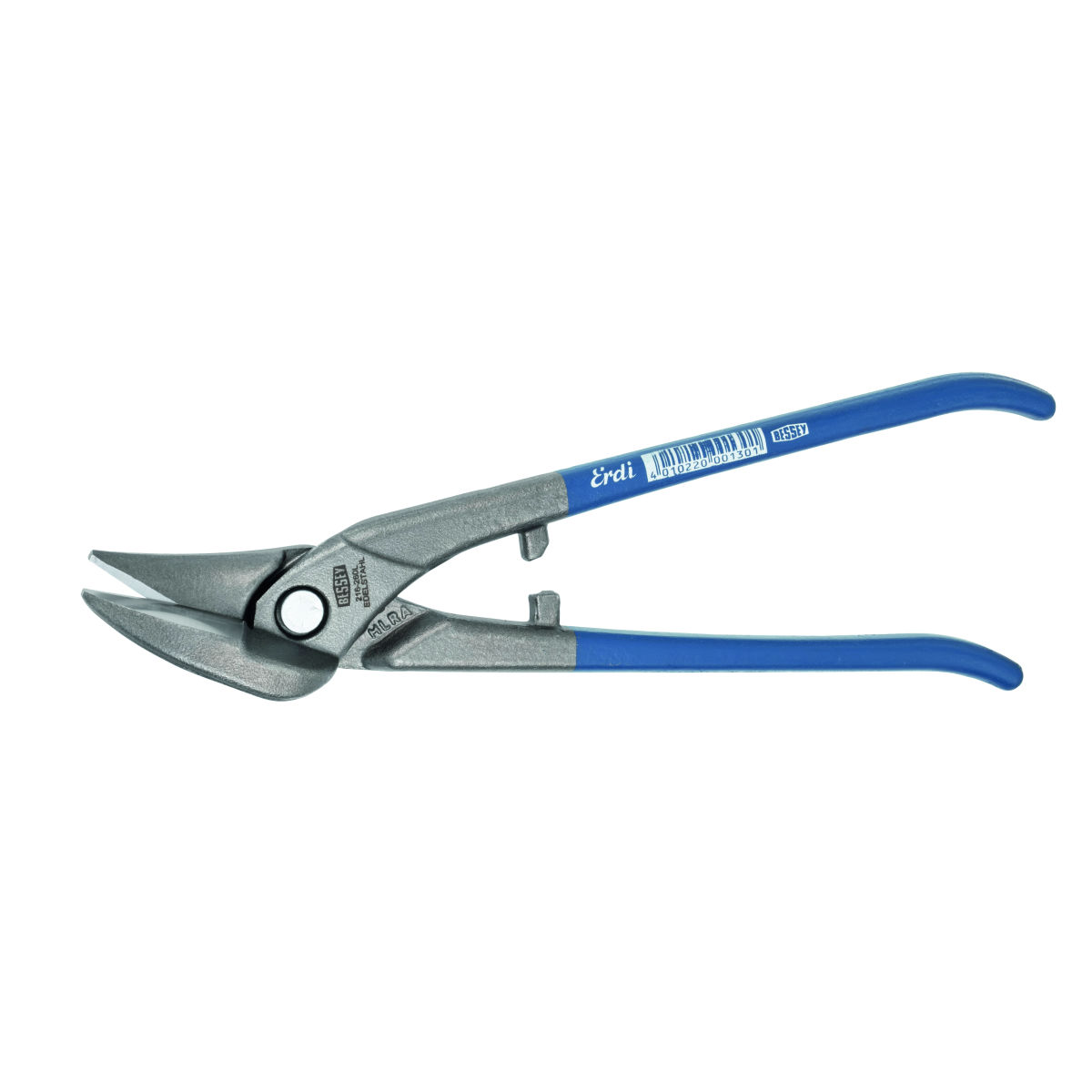Ideal-Blechschere Edelstahl, links schneidend, ganze Länge: 260mm