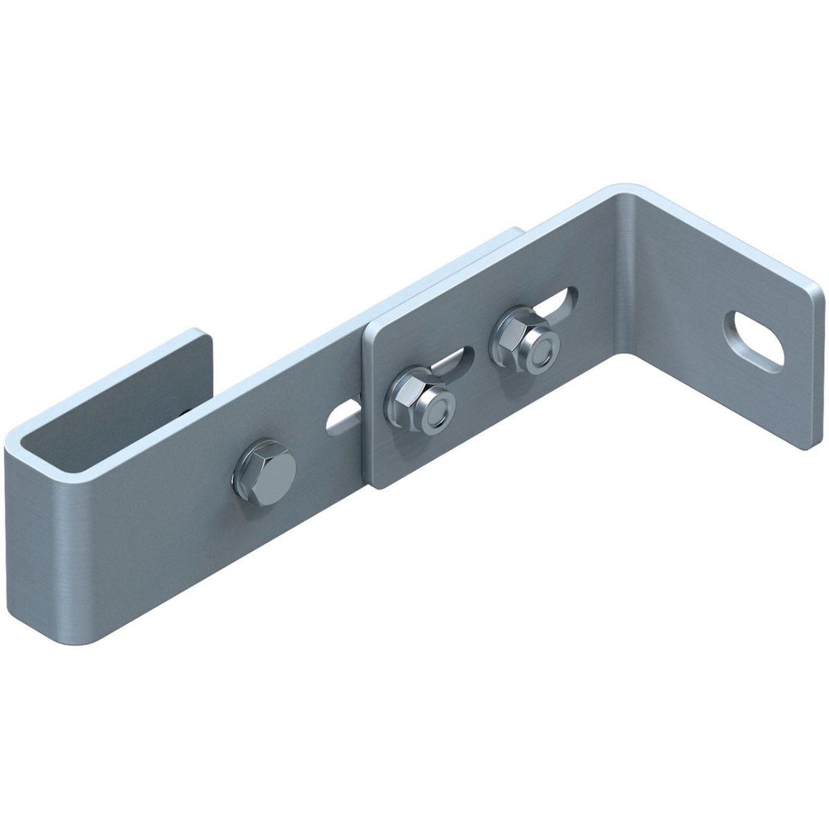 Wandhalter verstellbar, Edelstahl V4A