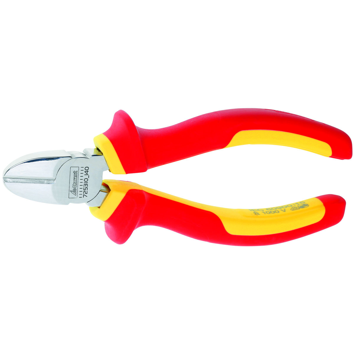 Seitenschneider, verchromt VDE-isoliert, ganze Länge: 140mm