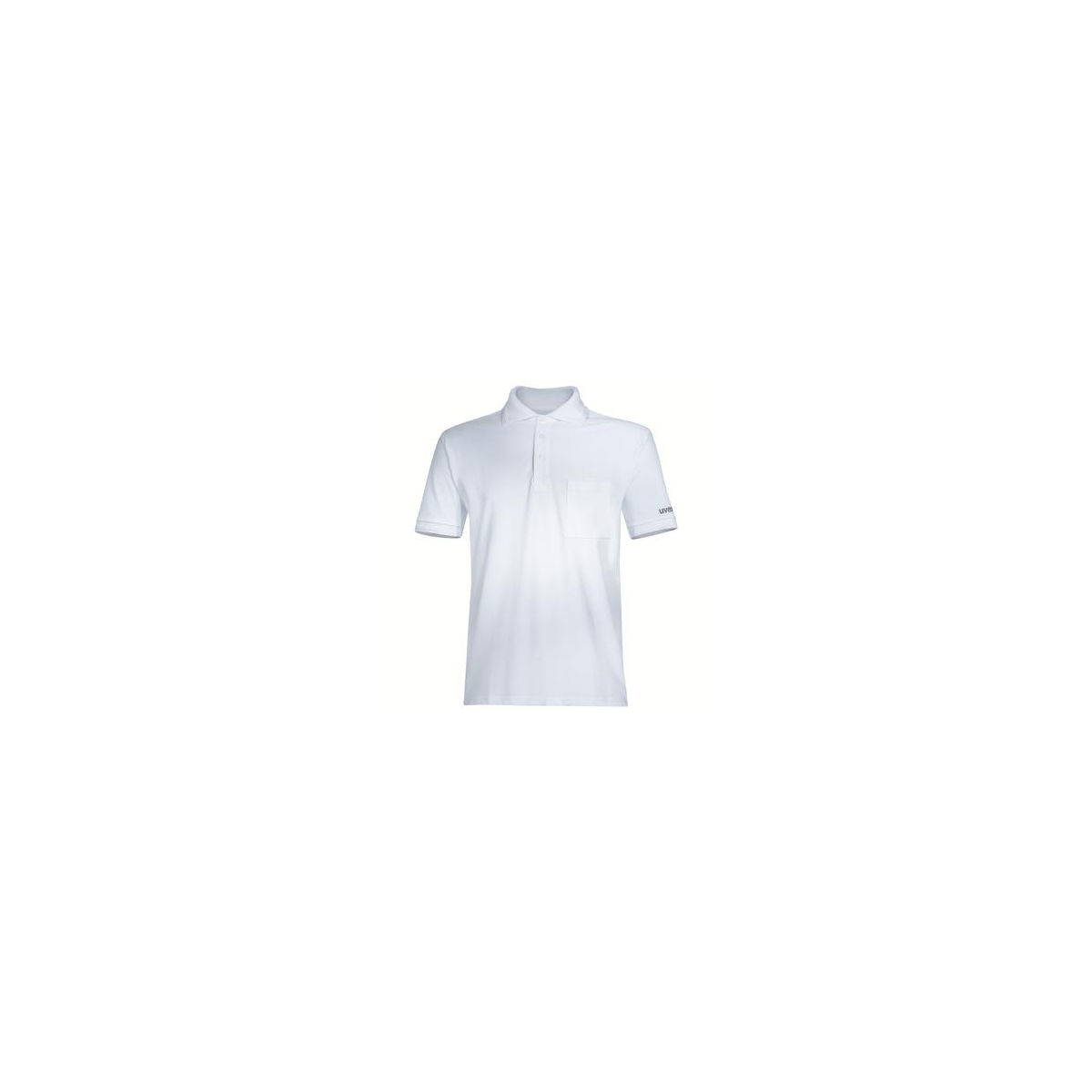Poloshirt weiß 4XL, weiß