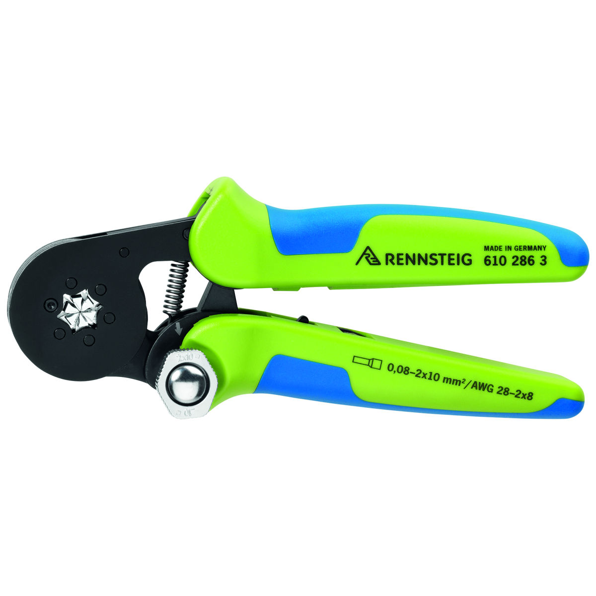 Crimpzange für Aderendhülsen, für Leiterquerschnitt: 16mm 2