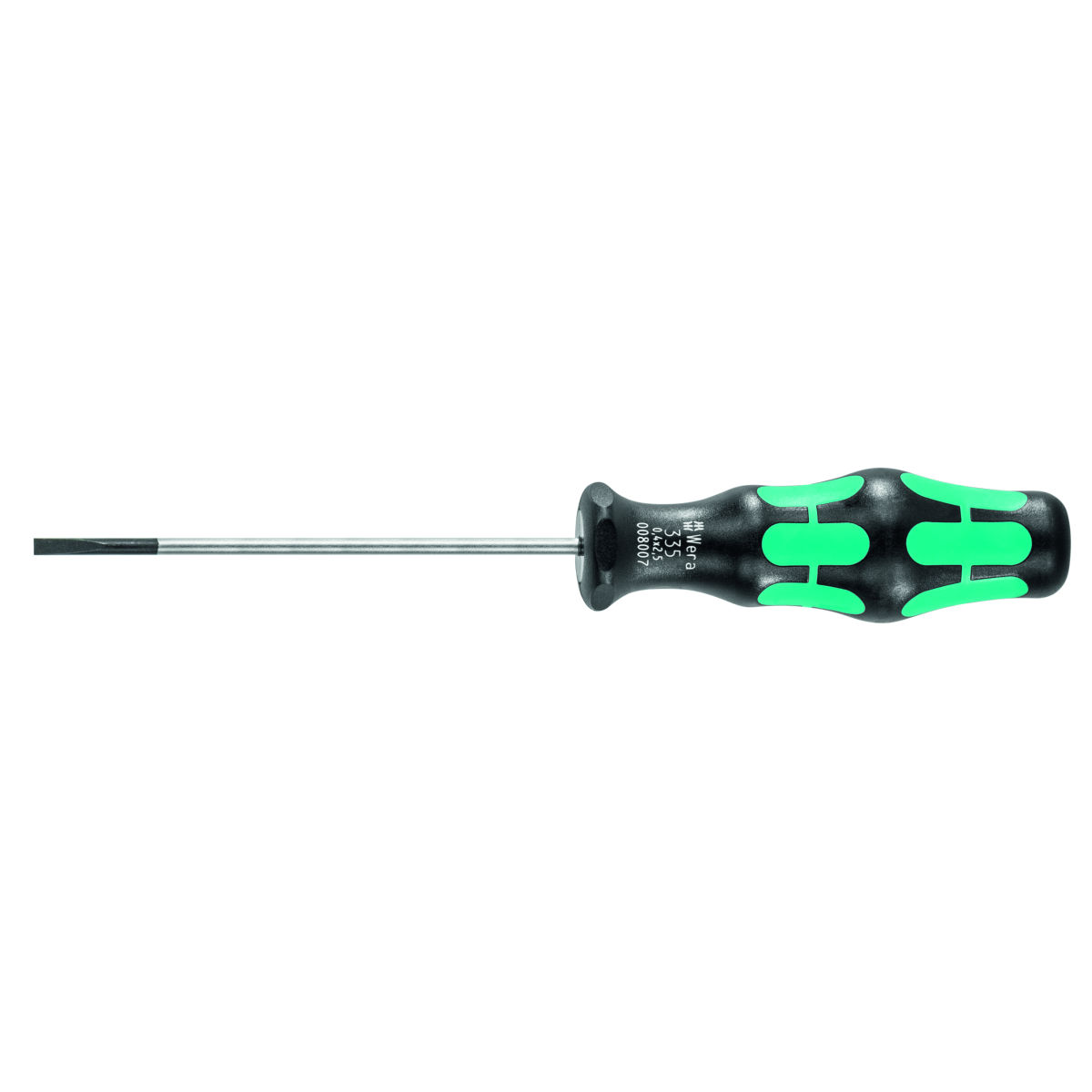 Norm-Schraubendreher für Schlitz, mit Kraftform-Heft, Schneidenbreite b: 2,5mm