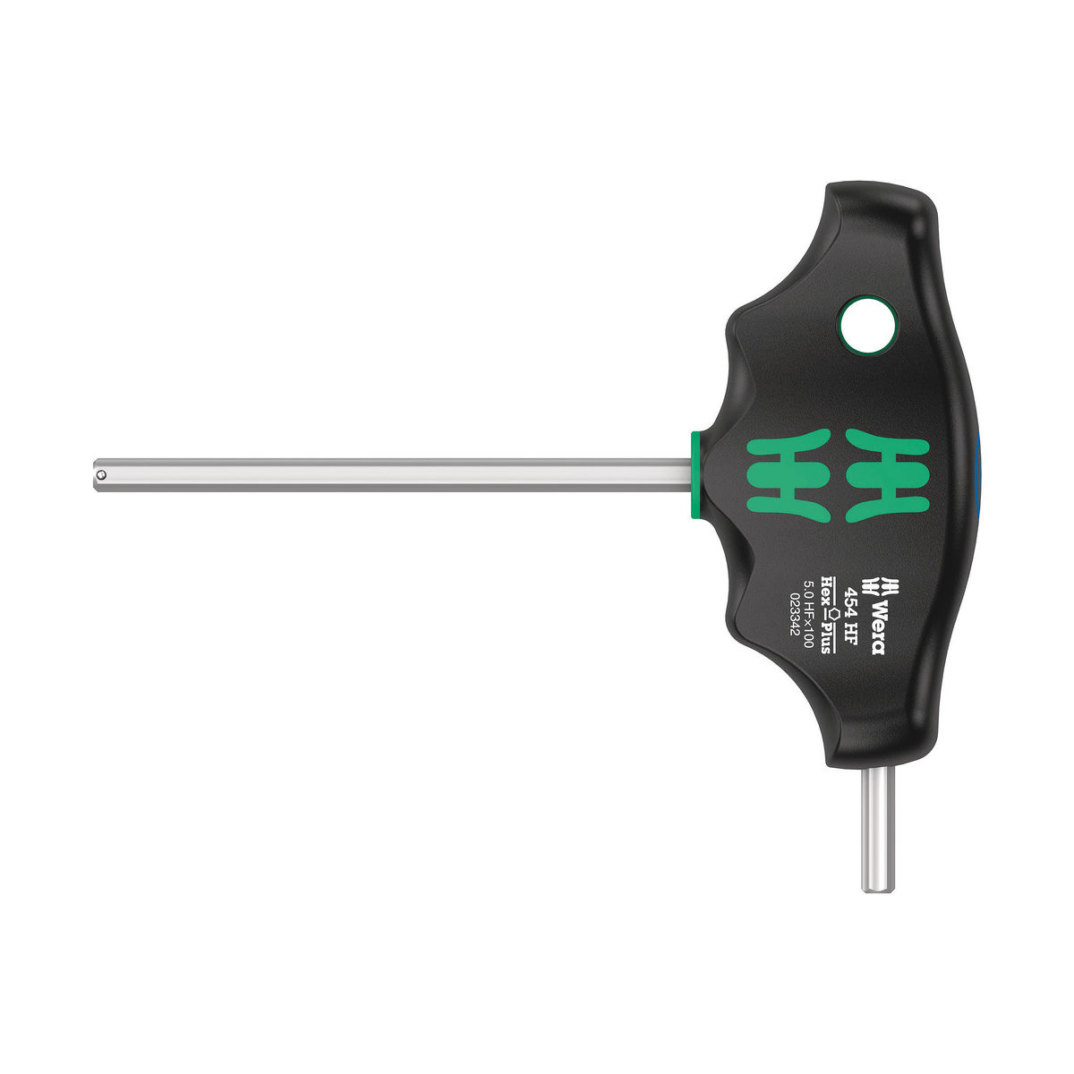 454 HF Quergriff-Sechskantschraubendreher Hex-Plus mit Haltefunktion, 5 x 100 mm