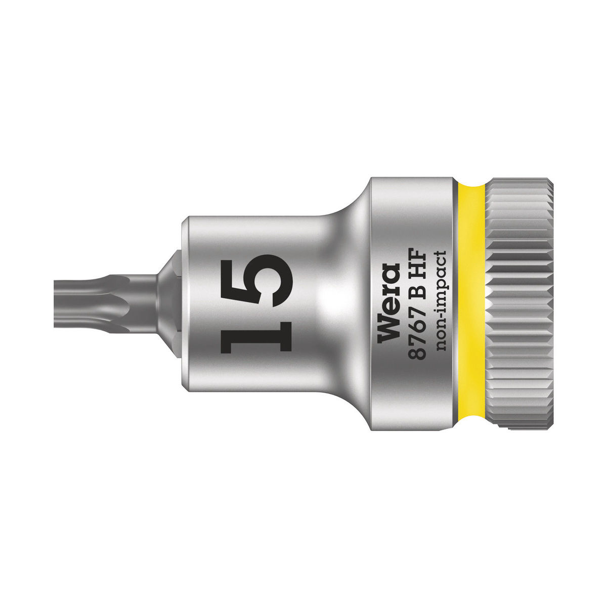 8767 B HF TORX® Zyklop Bitnuss mit 3/8″-Antrieb, mit Haltefunktion, TX 15 x 35 mm