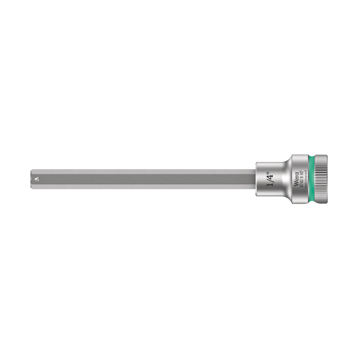 8740 B HF Zyklop Bitnuss mit 3/8″-Antrieb, mit Haltefunktion für Innensechskantschrauben, 1/4″ x 107 mm