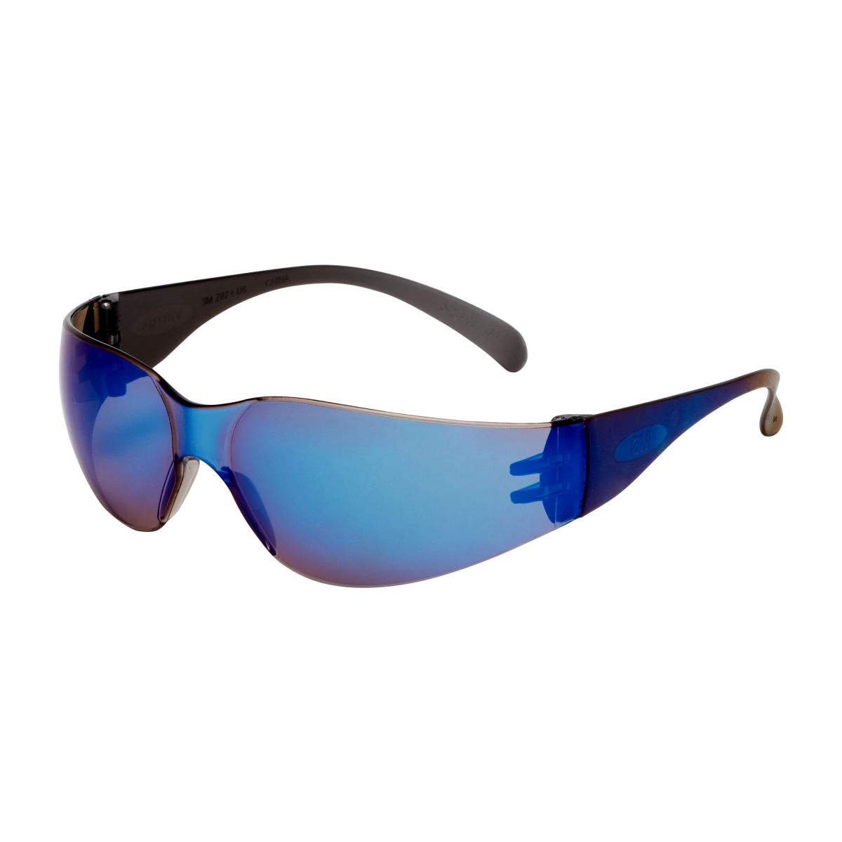 3M™ Virtua™ Schutzbrille, Antikratz-Beschichtung, blau verspiegelte Scheibe, 71500-00004, 20 pro Packung