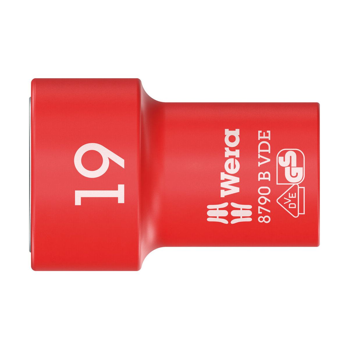 8790 B VDE Zyklop-Steckschlüsseleinsatz, isoliert, mit 3/8″-Antrieb, 19 x 46 mm
