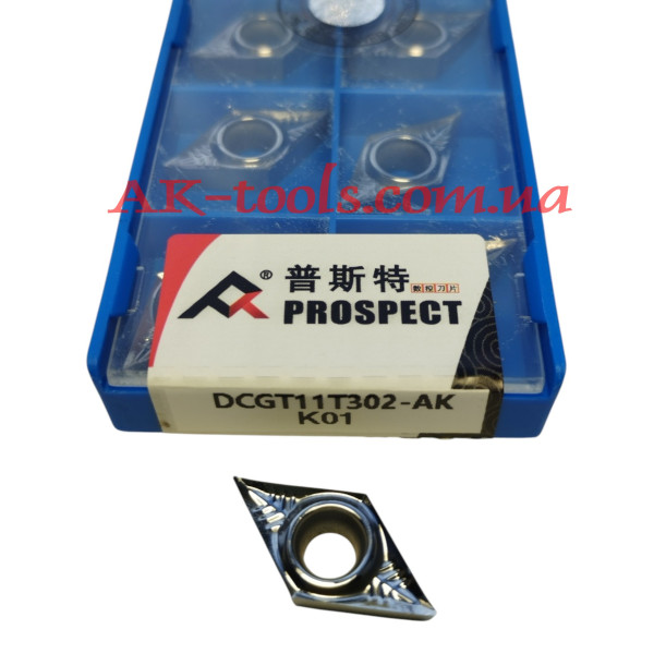 55° DNMG+DCMT · DCGT11T302-AK K01