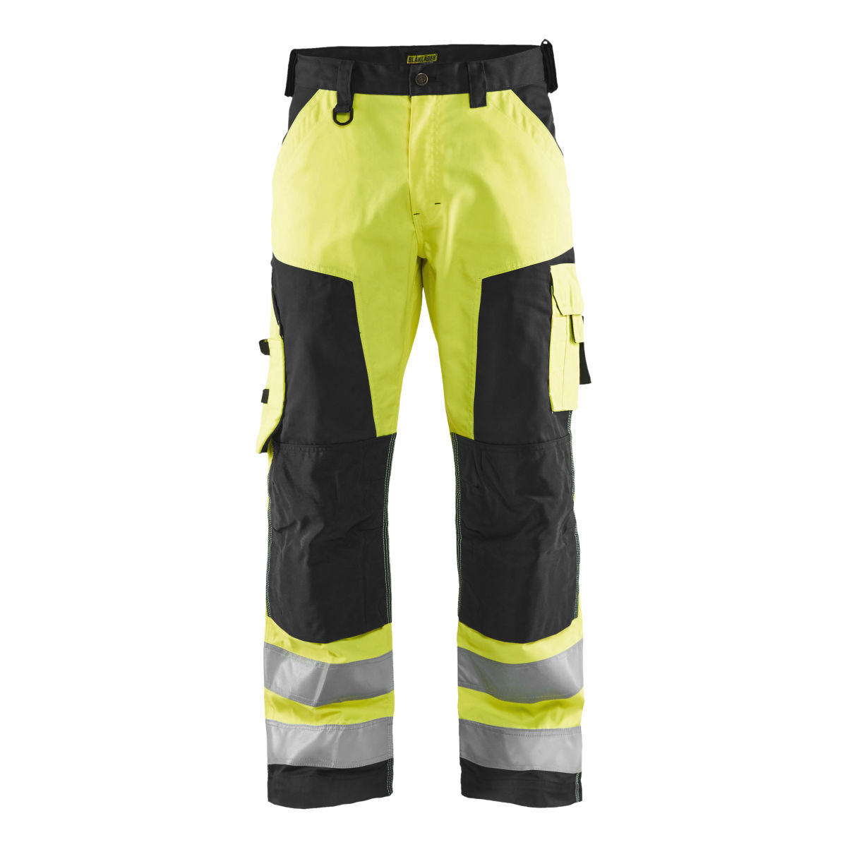 High Vis Arbeitshose ohne Nageltaschen High Vis Gelb/Schwarz C46, high vis gelb / schwarz