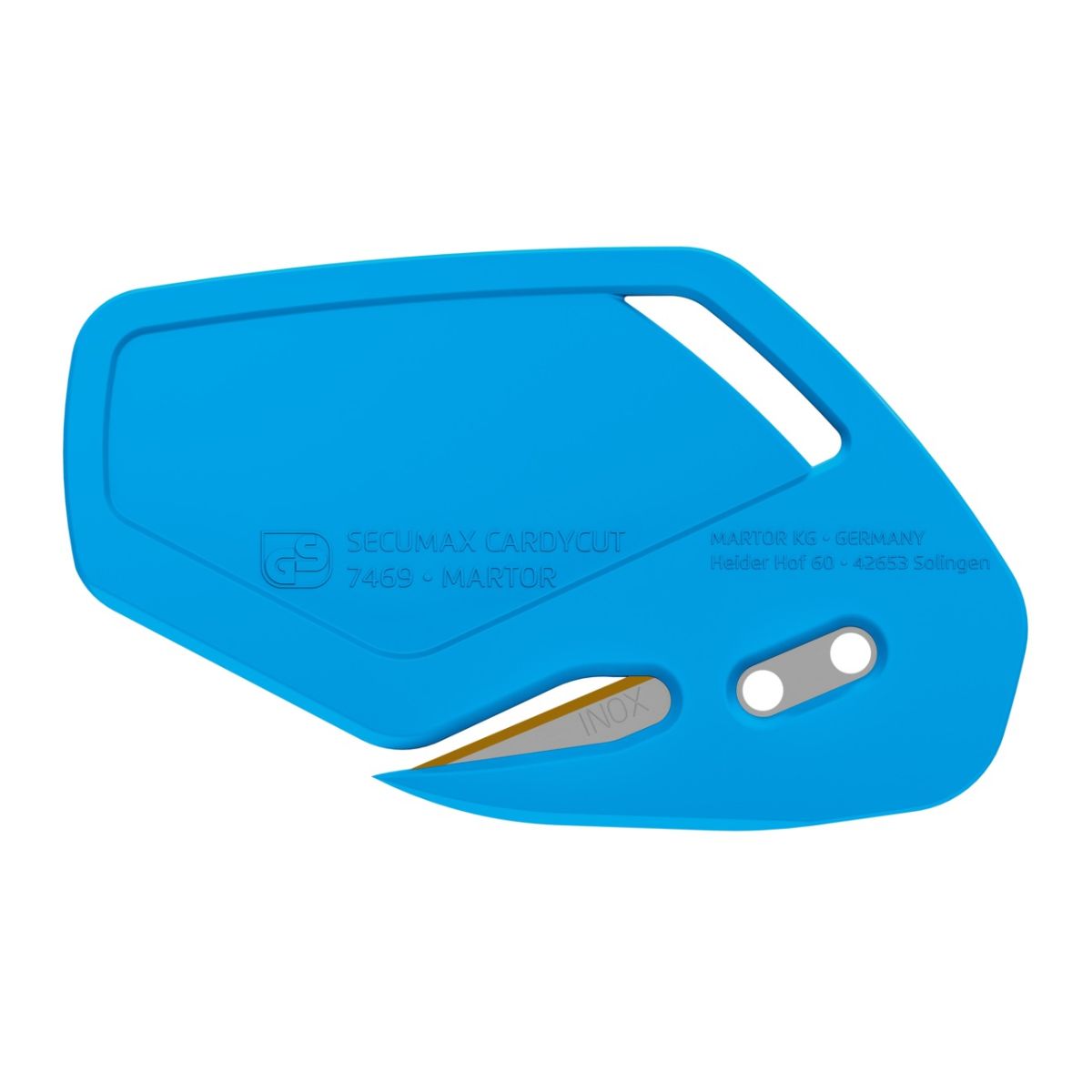 Sicherheitsmesser SECUMAX CARDYCUT 10-teilig, TiN, Anzahl: 10