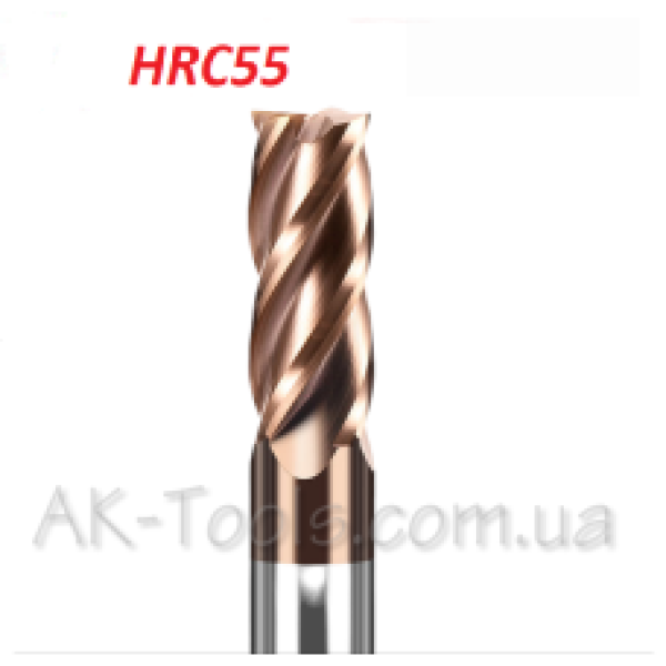 ТВЕРДОСПЛАВНІ 4-пера · D10*40L*100L*4F- Подовжена