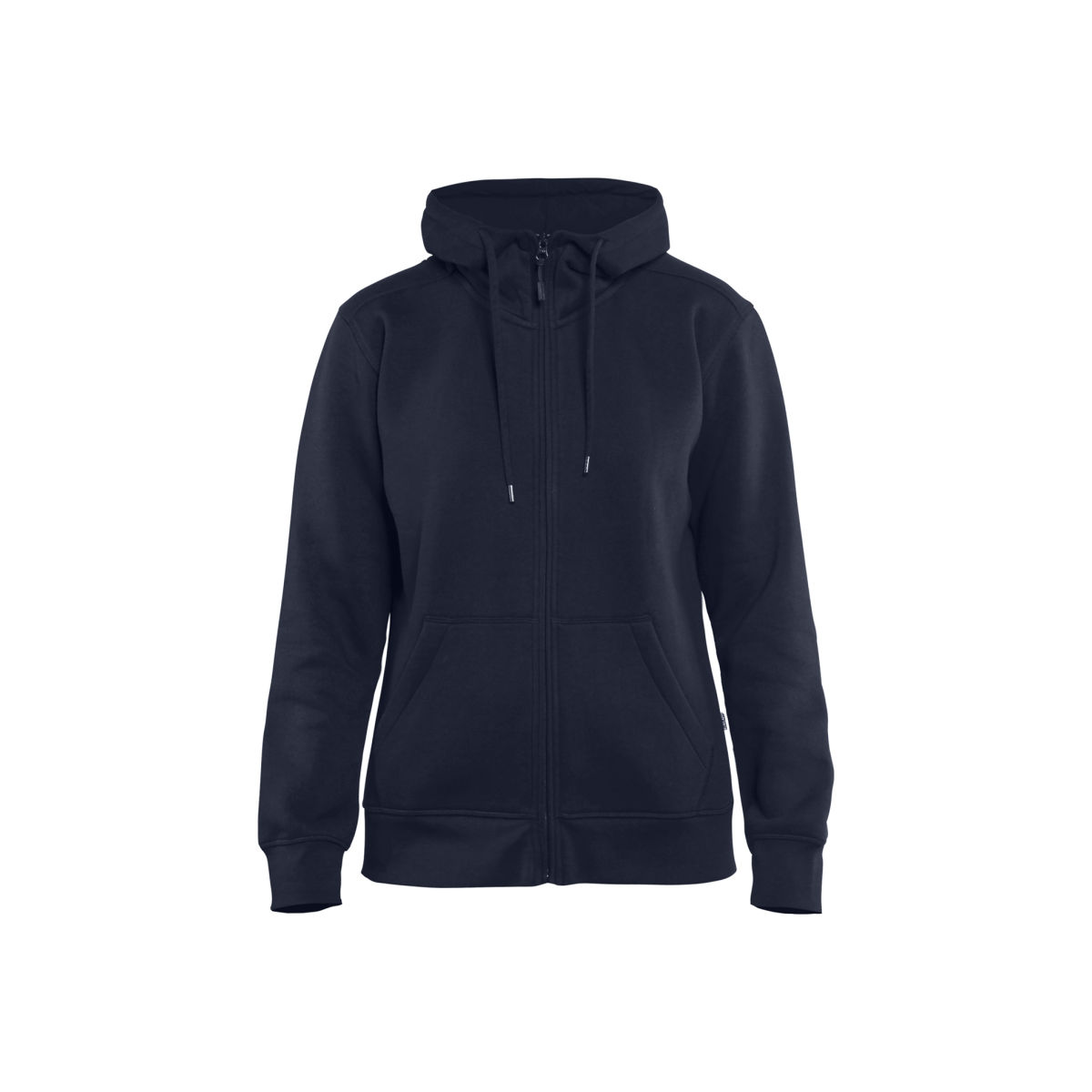 Damen Kapuzenjacke mit Reißverschluss Marineblau S, marineblau