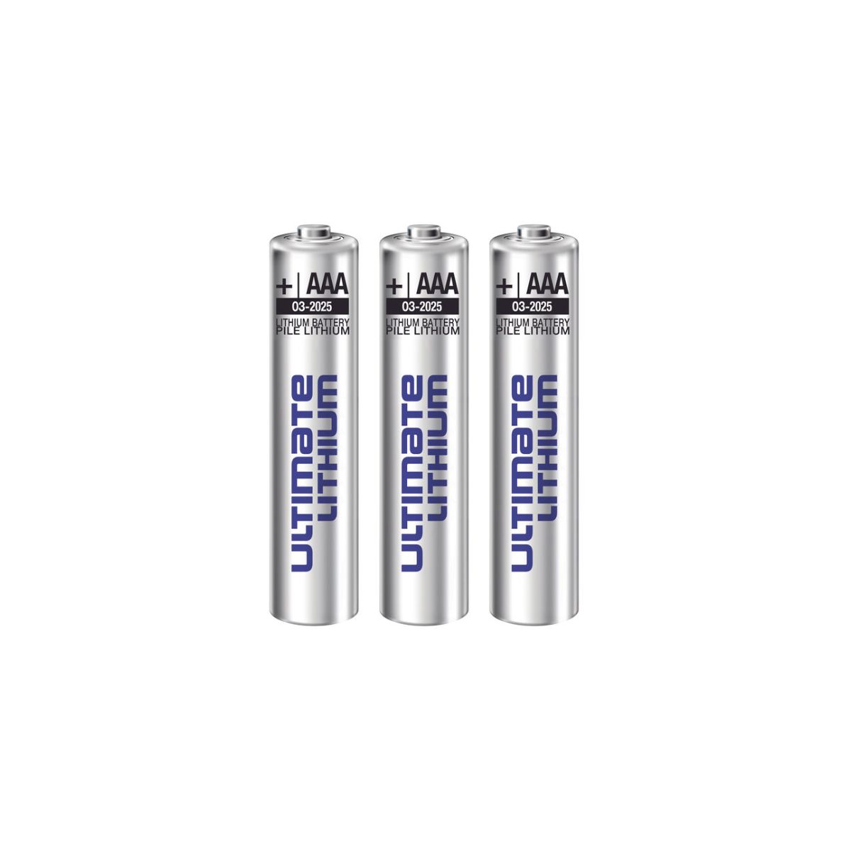Batterie AAA Lithium, 1,5 V (3 Stück)