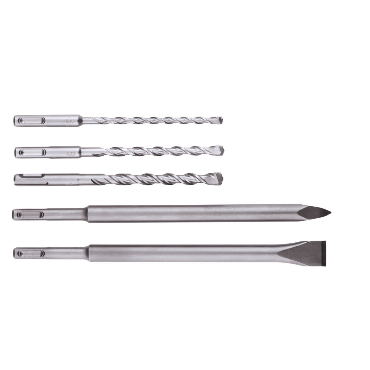 SDS-plus Bohrer-/Meisselset SP 5-teilig