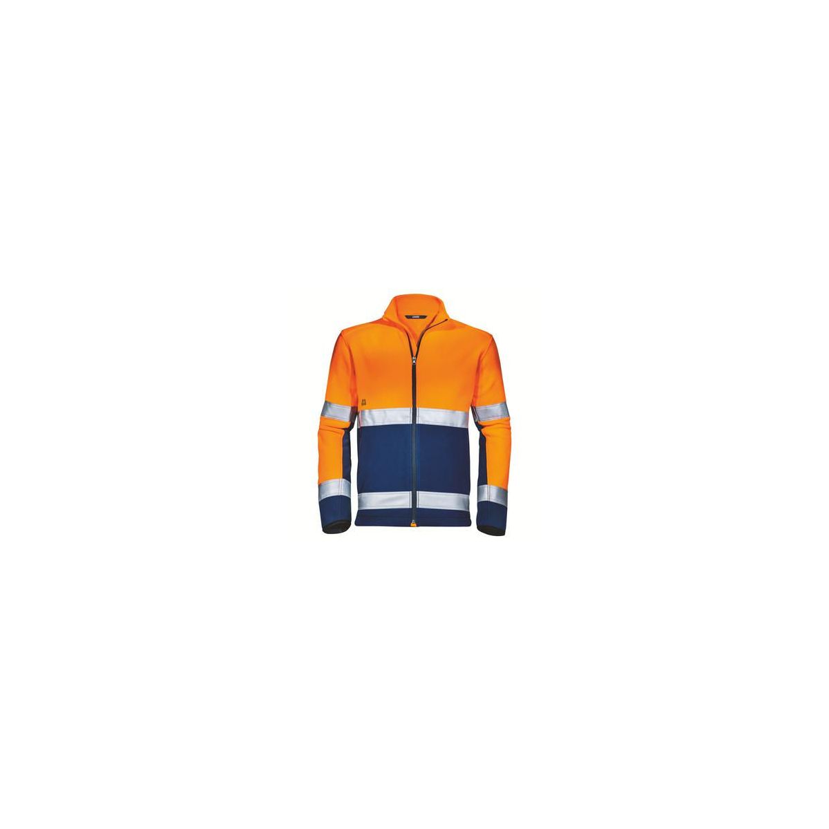 Fleecejacke uvex Construction orange/warnorange XL, orange / warnorange