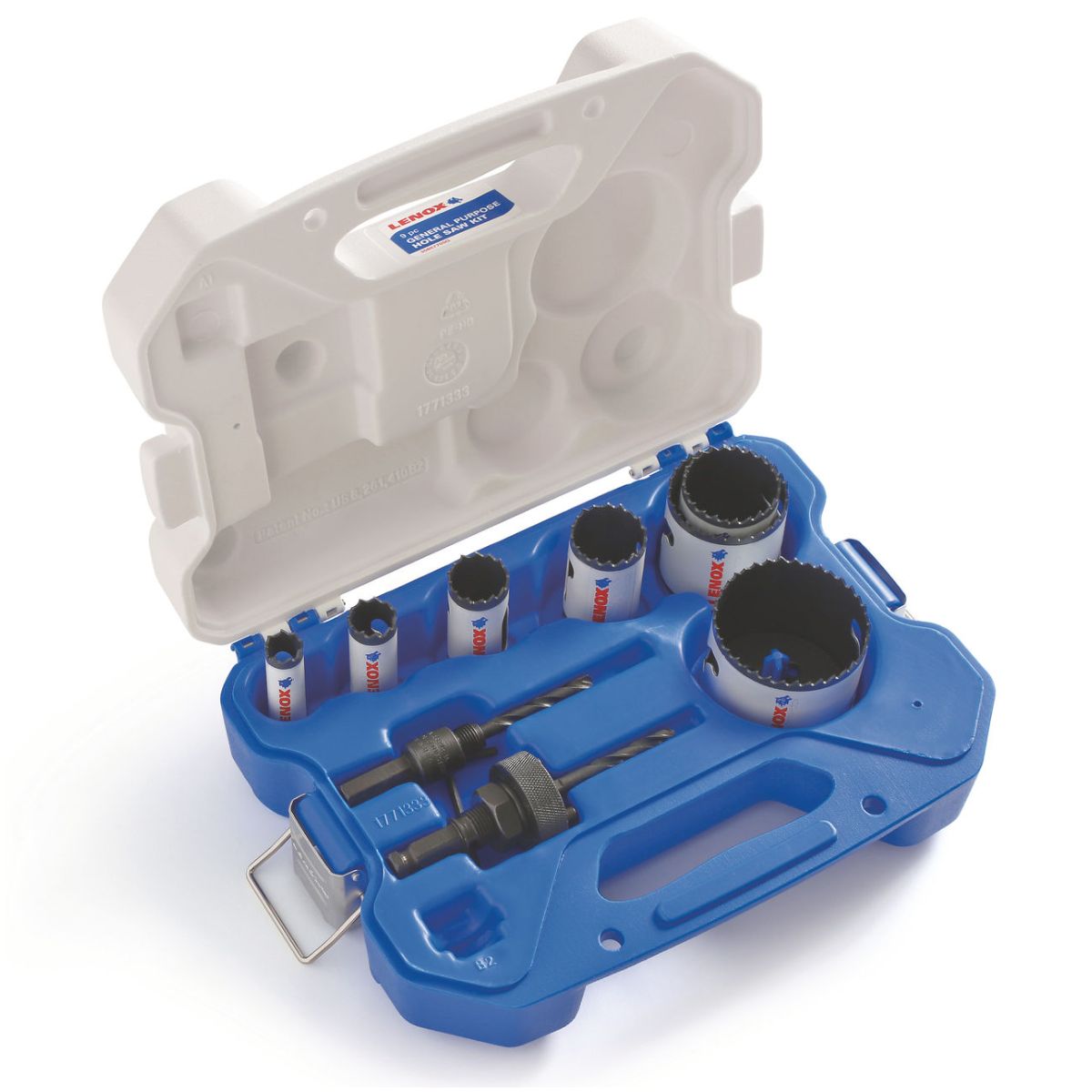 Bi-Metall Lochsägen-Set ″Elektriker″ 9 Teile 16, 20, 25, 32, 41, 51, 64 mm