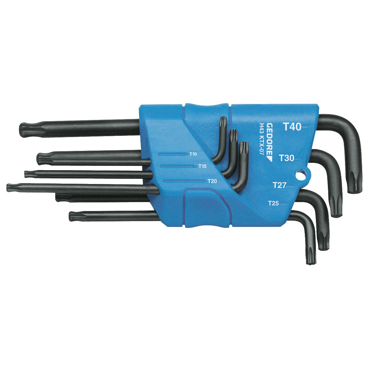 Winkelschraubendreher-Satz im Halter 7-teilig TX T10-T40