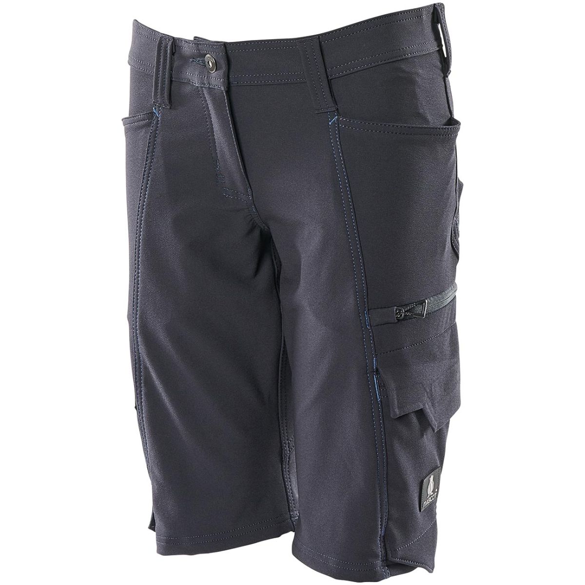 Damen Shorts Stretch ACCELERATE, schwarzblau, Konfektionsgröße DE: 44