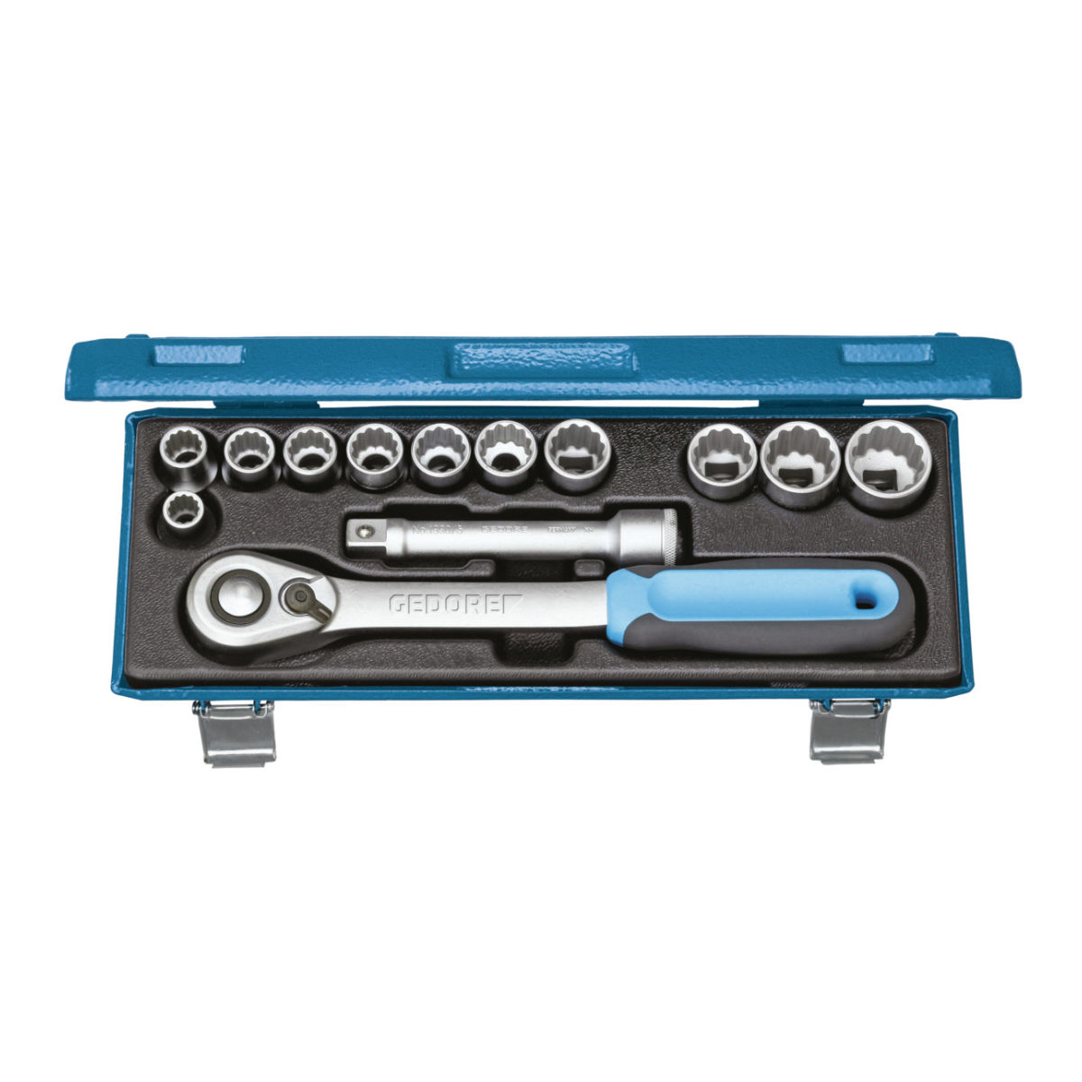 Steckschlüssel-Satz 1/2″, 13-teilig, UD-Profil, 10-24 mm