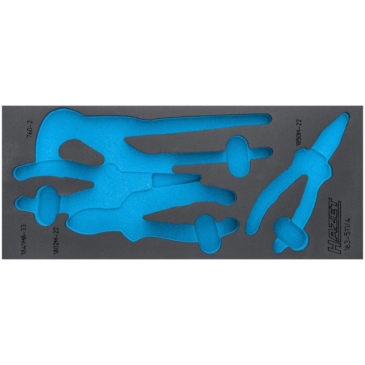 2-Komponenten Weichschaumeinlage ∙ L x B: 392 mm x 172 mm