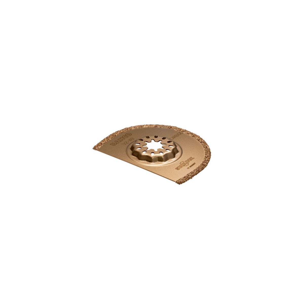 Hartmetall-bestreutes Segmentsägeblatt für Multifunktionswerkzeuge zum Sägen von Schlitzen und Entfernen von Fugen - 75 mm