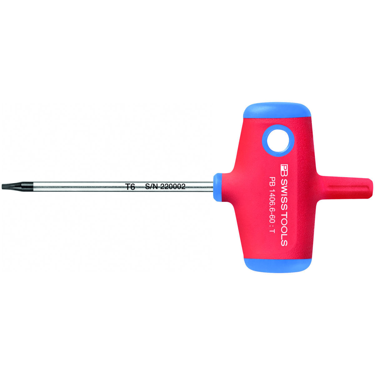 Schraubendreher für Torx®, mit Quergriff, Torx®-Profil: TX6