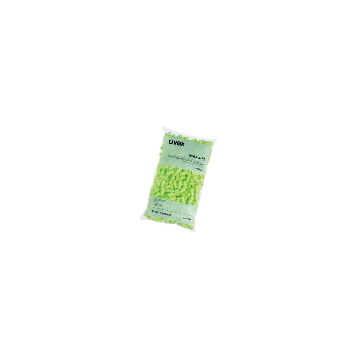 Gehörschutzstöpsel uvex x-fit grün SNR 37 dB Größe M