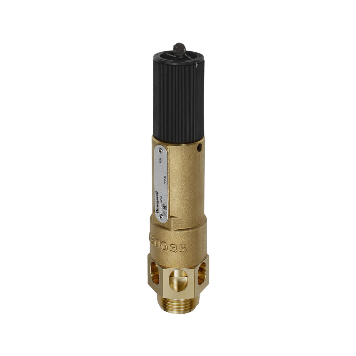 Hochleistungs-Sicherheitsventil, Messing, G 3/4, Ansprechdruck 1, 5 bar