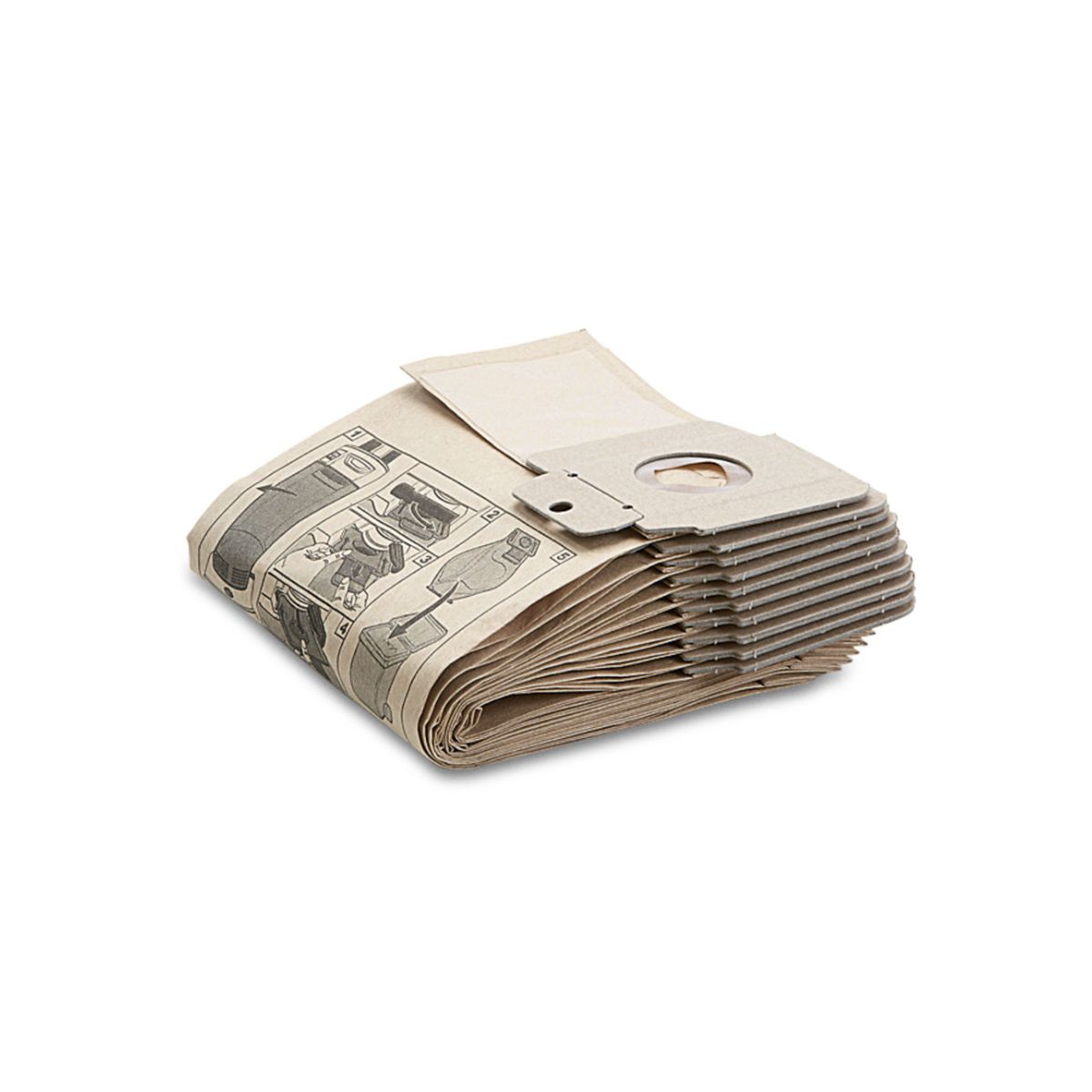 Papierfiltertüten 2-lagig 300 St. CV 30/1 - CV 48/2