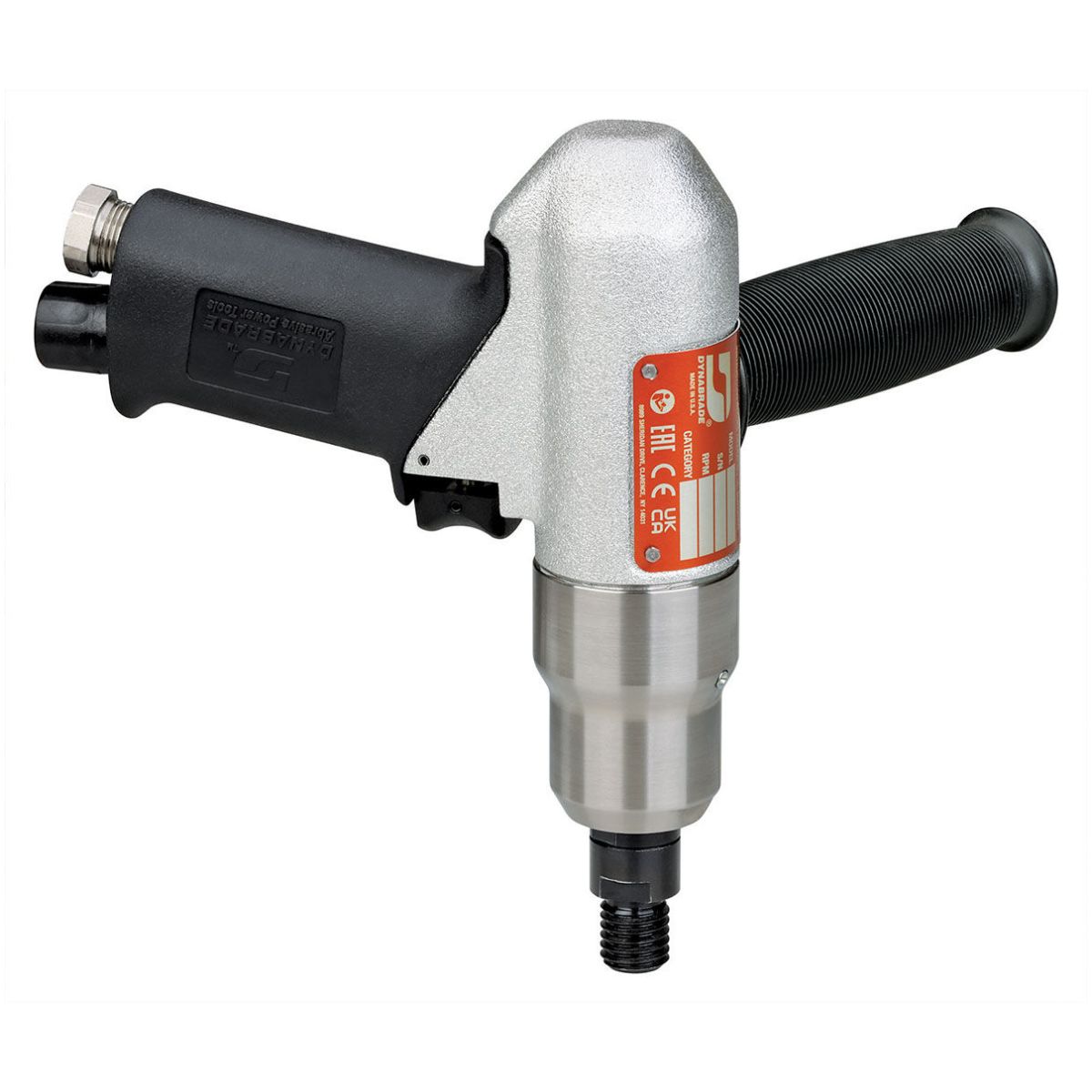.7hp, 3400 U/min, Polier- und Schleifmaschine mit Pistolengriff, mit Getriebe, Abluft nach hinten