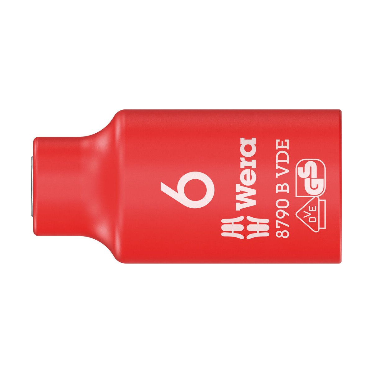 8790 B VDE Zyklop-Steckschlüsseleinsatz, isoliert, mit 3/8″-Antrieb, 6 x 46 mm