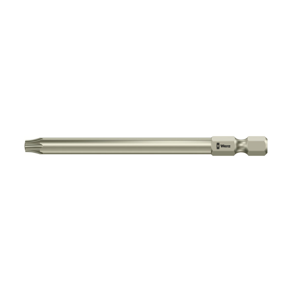 3867/4 TORX® BO Bits mit Bohrung, Edelstahl, TX 25 x 89 mm