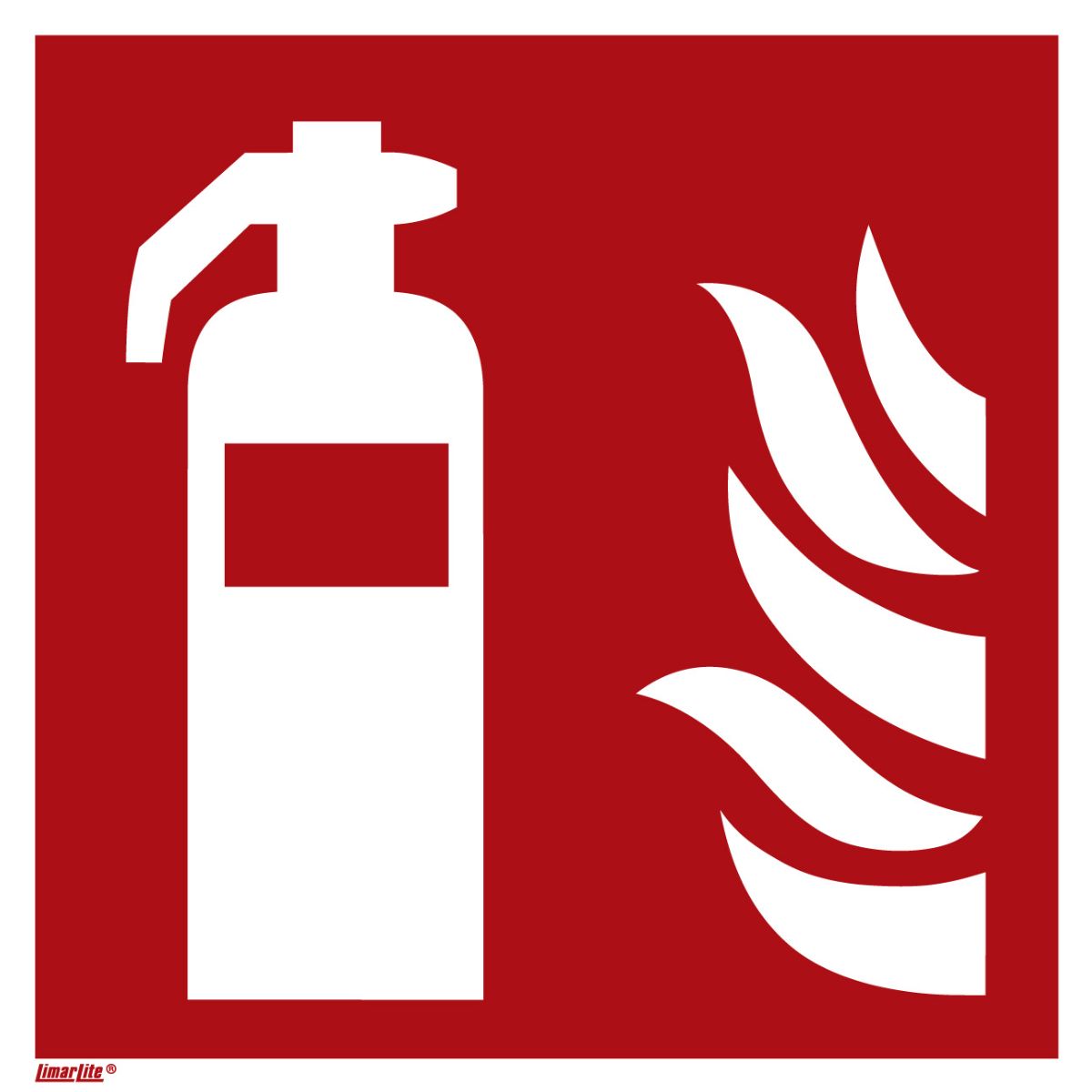 Brandschutzzeichen Feuerlöscher, Typ: 11100