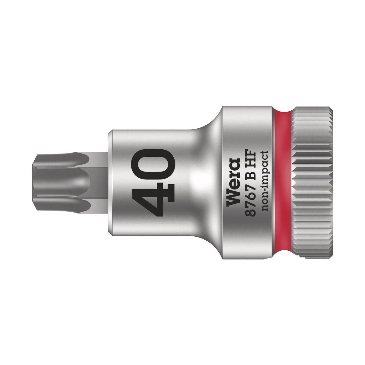 8767 B HF TORX® Zyklop Bitnuss mit 3/8″-Antrieb, mit Haltefunktion, TX 40 x 35 mm