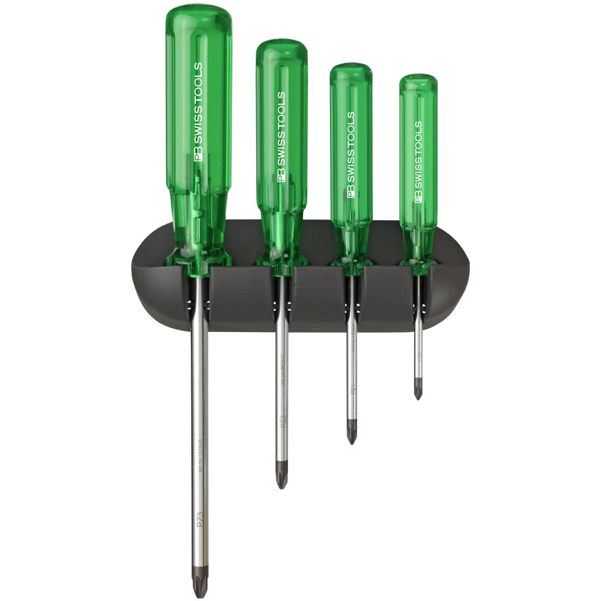 Classic Schraubendreher Set für Pozidriv-Schrauben, mit Wandhalter